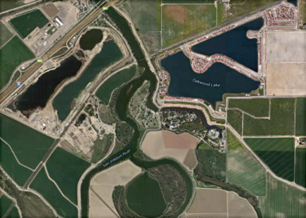 Aerial shot of Oakwood Lake Water District